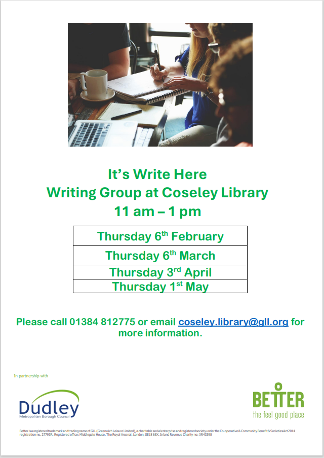 Coseley Library - It's Write Here!